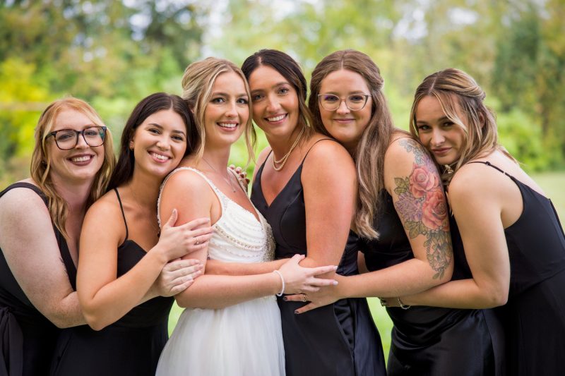 Karlie and her bridesmaids