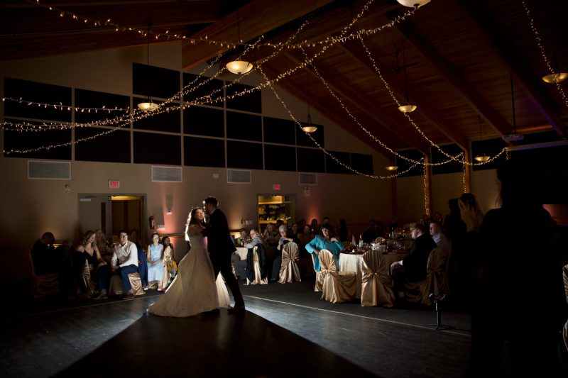 First dance at St Boniface Golf Course